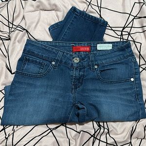 Guess jeans medium rise skinny Sarah Pit size 26